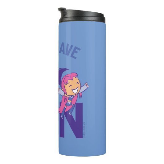 Teen Titans Go! | Starfire & Raven "Have the Fun" Thermosbecher (Nach rechts gedreht)