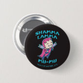 Teen Titans Go! | Starfire "Shamma Lamma Mu-Mu" Button (Vorne & Hinten)
