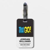 Teen Titans Go! | Starfire "Shamma Lamma Mu-Mu" Gepäckanhänger (Rückseite vertikal)