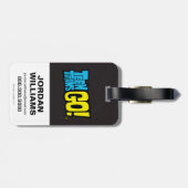 Teen Titans Go! | Starfire "Shamma Lamma Mu-Mu" Gepäckanhänger (Rückseite horizontal)