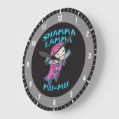 Teen Titans Go! | Starfire "Shamma Lamma Mu-Mu" Große Wanduhr (Winkel)