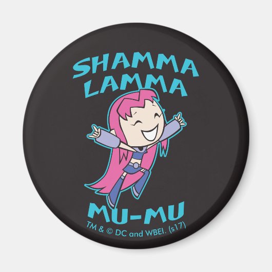 Teen Titans Go! | Starfire "Shamma Lamma Mu-Mu" Magnet (Vorne)