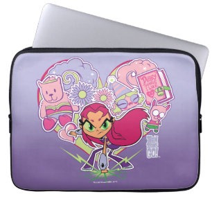 Teen Titans Go!   Starfire's Heart Punch Graphic Laptopschutzhülle