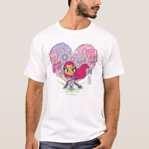 Teen Titans Go! Starfire's Heart Punch Graphic T-Shirt