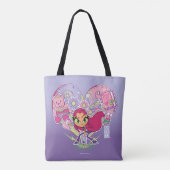 Teen Titans Go! | Starfire's Heart Punch Graphic Tasche (Rückseite)