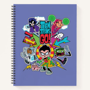 Teen Titans Go! Team Arrow Grafik Notizblock