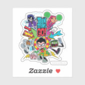 Teen Titans Go! | Team Arrow Graphic Aufkleber (Blatt)