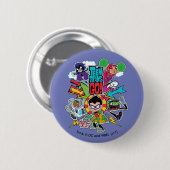 Teen Titans Go! | Team Arrow Graphic Button (Vorne & Hinten)