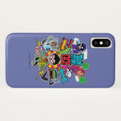Teen Titans Go! | Team Arrow Graphic Case-Mate iPhone Hülle (Rückseite (Horizontal))