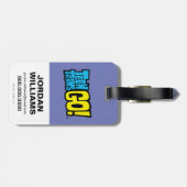 Teen Titans Go! | Team Arrow Graphic Gepäckanhänger (Rückseite horizontal)