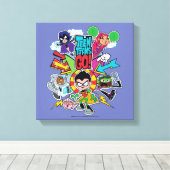 Teen Titans Go! | Team Arrow Graphic Leinwanddruck (Insitu (Holzboden))