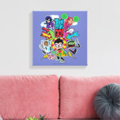 Teen Titans Go! | Team Arrow Graphic Leinwanddruck (Insitu (Wohnzimmer))