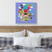 Teen Titans Go! | Team Arrow Graphic Leinwanddruck (Insitu (Schlafzimmer))