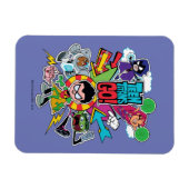 Teen Titans Go! | Team Arrow Graphic Magnet (Horizontal)