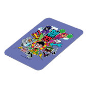 Teen Titans Go! | Team Arrow Graphic Magnet (Linke Seite)