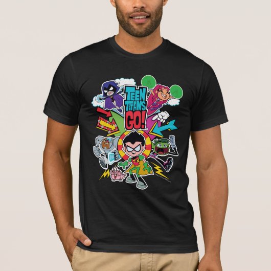 Teen Titans Go! | Team Arrow Graphic T-Shirt (Vorderseite)