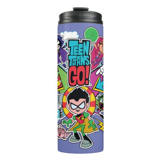 Teen Titans Go! | Team Arrow Graphic Thermosbecher (Vorderseite)