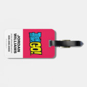 Teen Titans Go! | Team Group Graphic Gepäckanhänger (Rückseite horizontal)