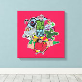 Teen Titans Go! | Team Group Graphic Leinwanddruck (Insitu (Holzboden))