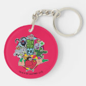 Teen Titans Go! | Team Group Graphic Schlüsselanhänger (Rückseite)