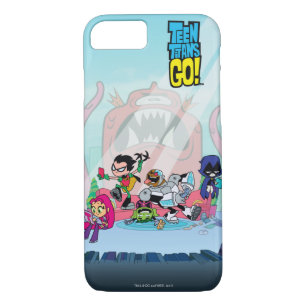 Teen Titans Go!   Tentacled Monster Approach Case-Mate iPhone Hülle