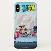 Teen Titans Go! | Tentacled Monster Approach Case-Mate iPhone Hülle (Rückseite)