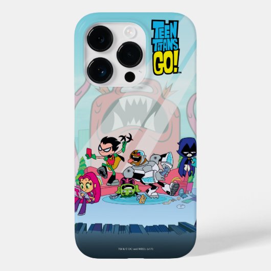 Teen Titans Go! | Tentacled Monster Approach Case-Mate iPhone Hülle (Rückseite)
