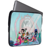 Teen Titans Go! | Tentacled Monster Approach Laptopschutzhülle (Vorne Rechts)