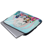 Teen Titans Go! | Tentacled Monster Approach Laptopschutzhülle (Vorne Knopf)