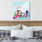 Teen Titans Go! | Tentacled Monster Approach Leinwanddruck (Insitu (Schlafzimmer))
