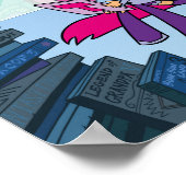 Teen Titans Go! | Tentacled Monster Approach Poster (Ecke)