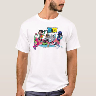 Teen Titans Go! | Tentacled Monster Approach T-Shirt