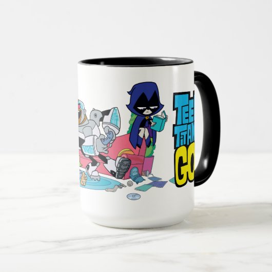 Teen Titans Go! | Tentacled Monster Approach Tasse (VorderseiteRechts)