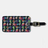 Teen Titans Go! | Titans Head Pattern Gepäckanhänger (Vorderseite horizontal)