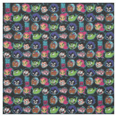 Teen Titans Go! | Titans Head Pattern Stoff (Muster)
