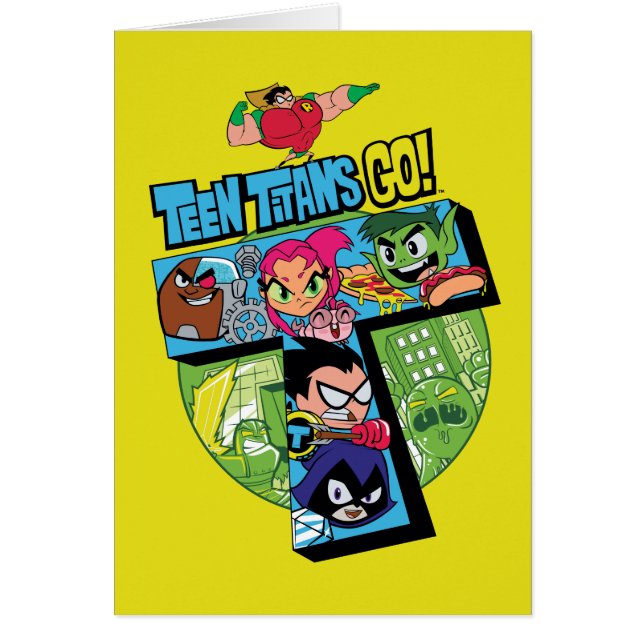 Teen Titans Go! | Titans Tower Collage (Vorne)