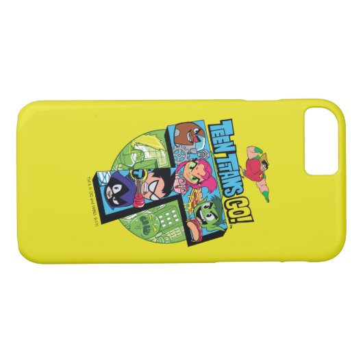 Teen Titans Go! | Titans Tower Collage Case-Mate iPhone Hülle (Rückseite (Horizontal))