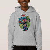 Teen Titans Go! | Titans Tower Collage Hoodie (Vorderseite)