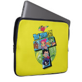 Teen Titans Go! | Titans Tower Collage Laptopschutzhülle (Vorne Rechts)