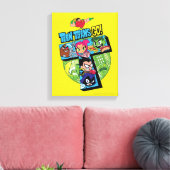 Teen Titans Go! | Titans Tower Collage Leinwanddruck (Insitu (Wohnzimmer))