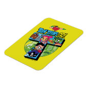 Teen Titans Go! | Titans Tower Collage Magnet (Linke Seite)