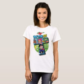 Teen Titans Go! | Titans Tower Collage T-Shirt (Vorne ganz)