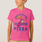 Teen Titans Go! "Truth Justice Pizza" T-Shirt (Vorderseite)