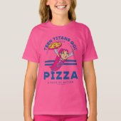 Teen Titans Go! "Truth Justice Pizza" T-Shirt (Vorderseite)