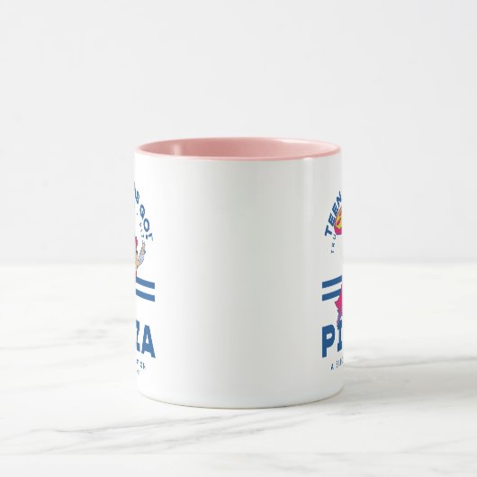 Teen Titans Go! "Truth Justice Pizza" Tasse (Zentrum)