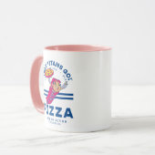 Teen Titans Go! "Truth Justice Pizza" Tasse (Vorderseite Links)