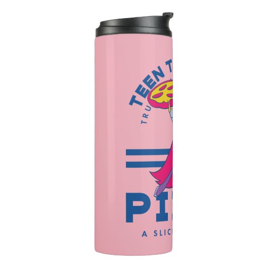 Teen Titans Go! "Truth Justice Pizza" Thermosbecher (Nach links gedreht)