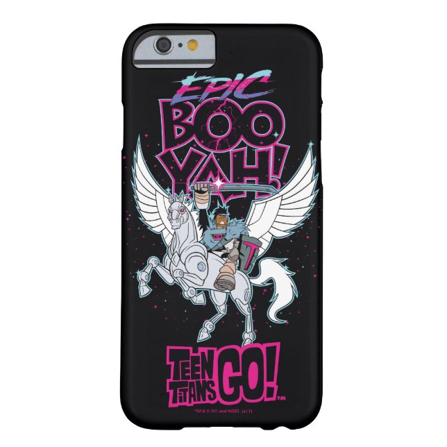 Teen Titans Go! | Warrior Cyborg Riding Pegasus Case-Mate iPhone Hülle (Rückseite)
