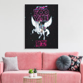 Teen Titans Go! | Warrior Cyborg Riding Pegasus Leinwanddruck (Insitu (Wohnzimmer))