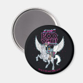 Teen Titans Go! | Warrior Cyborg Riding Pegasus Magnet (Vorderseite/Rückseite)